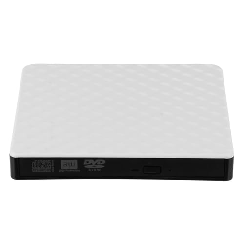 Grabadora Externa de DVD USB 3.0 Mikikit Blanca miniatura 1