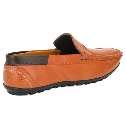Image of Leatherkraft Mens Lk Eye Loafer Flat