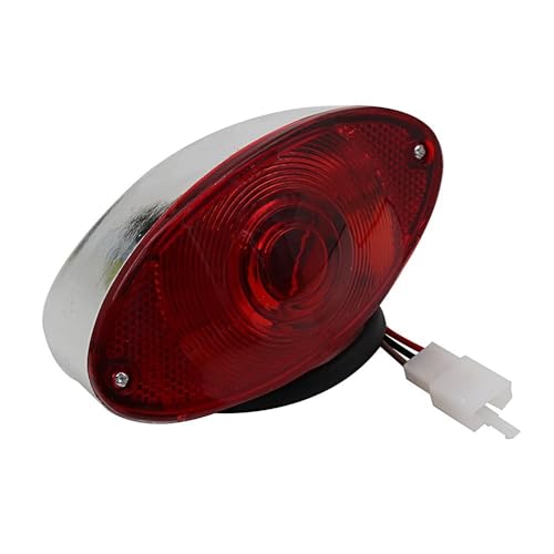Feu stop motocyclette 12V feu arrière de plaque pour dirt pit bike et quad UTV