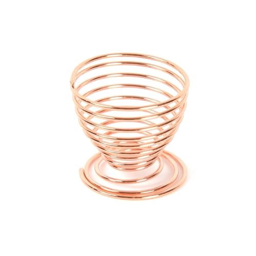 Ouvre-œuf en acier inoxydable rose gold - Coupe-coquille multifonction - 2