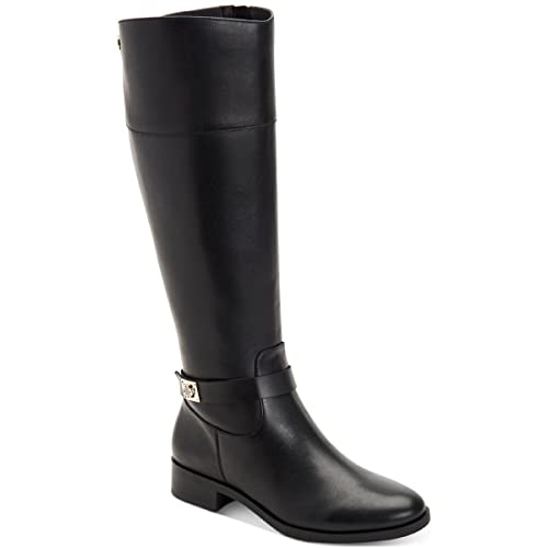 Charter Club Womens Johannes Faux Leather Knee-High Boots