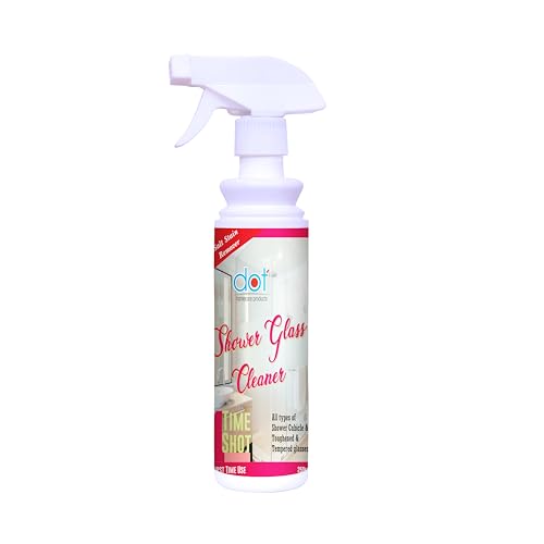 DOT Homecare Products Shower Glass Cleaner For Bathroom 250mL - OneShot- Exclusive product for First Time use