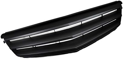 Matte Black Front Grille - Mercedes Benz W204 C Class Sedan