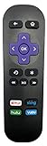 New Remote Control Replacement for Roku Express HD LT XS XD Media Player Box; NOT Work for Roku...