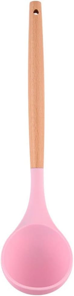 Soup Ladles Household Convenient Non Stick Spoon Soup Heat-resistant Congee Rice Cooking Mixing Service