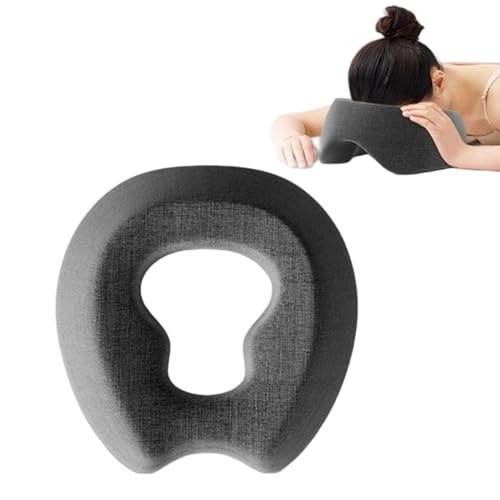 Almohada boca abajo de espuma de memoria transpirable con funda lavable 4