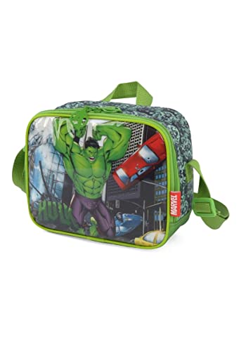 Kit Mochila de Rodinha Infantil Masculina hulk vingadores 38002