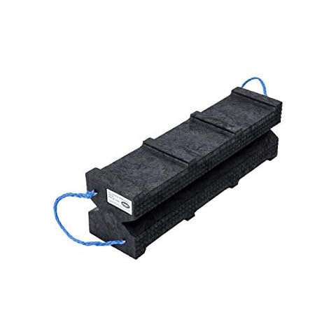 AME INTL 15230 Super Crib Cribbing Block Working Load Limit 110,000 lbs - 6" x 7" x 24", Black Cover