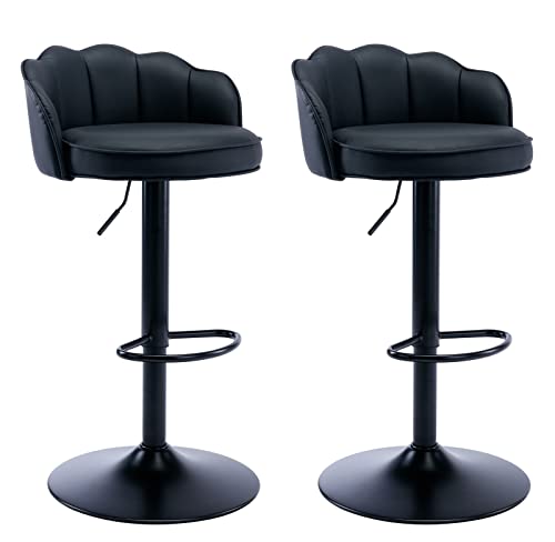 Tabourets de bar en cuir confortables pour éliminer le mal de dos à table