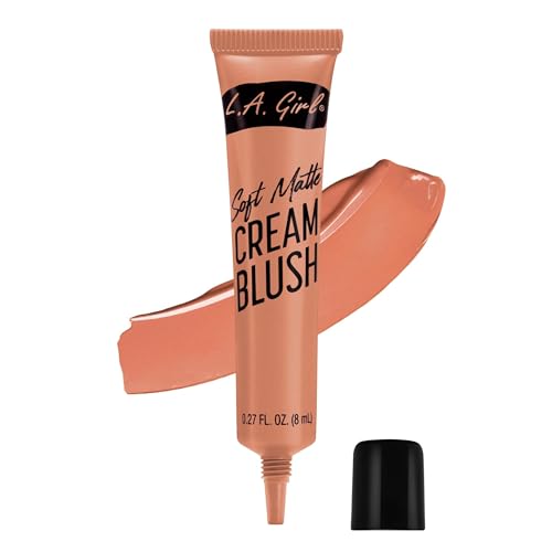 L.A. Girl Soft Matte Cream Blush, Cutie GBL440