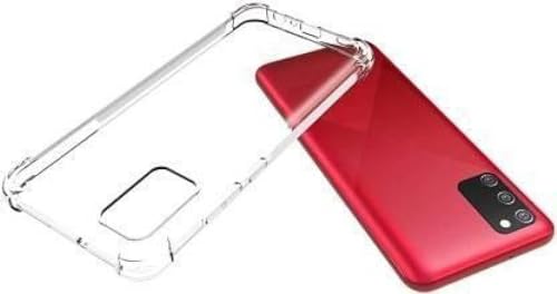 Image of BOXXO Flexible Back Cover for Samsung Galaxy M02s | Back Cover Transparent Clear Shockproof Case Four Corner Protection | Slim Protective Mobile Phone Cover for Samsung Galaxy M02s