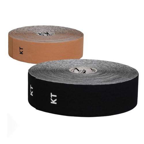 KT Tape PRO Synthetic Kinesiology Athletic Tape 125 Uncut Roll Black