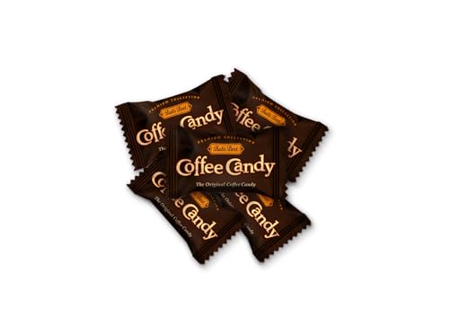 Bali's Best Coffee Candy, 1 Pound Jar, Individually Wrapped Hard Candy, Made with Real Sumatran Coffee, Halal