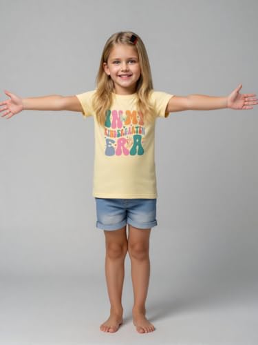Image of First Day of Kindergarten Shirt First Day of School Gifts for Kids Kindergarten Shirts for Girls T-Shirt Top
