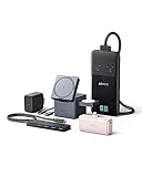 Anker Power Strip Surge Protector, 12 Outlets & 3 USB-A Charging Ports with Flat Plug, 8ft Extension Cord, PowerIQ for iPhone Xs/XS Max/XR/X, Galaxy, for Home, Office, and More (4000 Joules) (White)