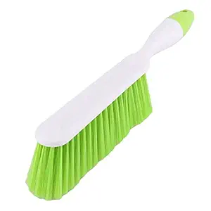 ALOUD CREATIONS Long Bristle Dust Cleaning Brush | Ideal for Carpet Cleaning, Car Seat, Bed, Sofa, Curtains, Mats and Household Upholstery Cleaning | Multicolour | Pack of 1