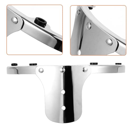 Alipis Electroplated 10-inch Drum Suspension Ring Hanger Accesorio Montura de Aro para Batería Plateado miniatura 7