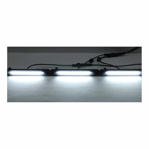 Front Grille Lights for 2022-2025 Chevy Chevrolet Silverado 1500 Accessories Led Grill Lights Fits Custom,Custom Trail Boss,WT Only (White)