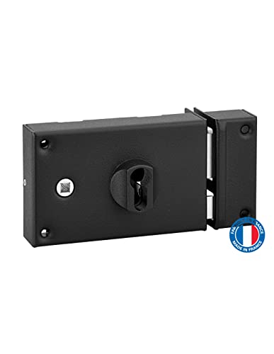 THIRARD – Serrure en applique pour porte d’entrée - cylindre profilé (CP) à fouillot - main droite - dimensions 140 x 88 mm - serrure de sécurité pour...