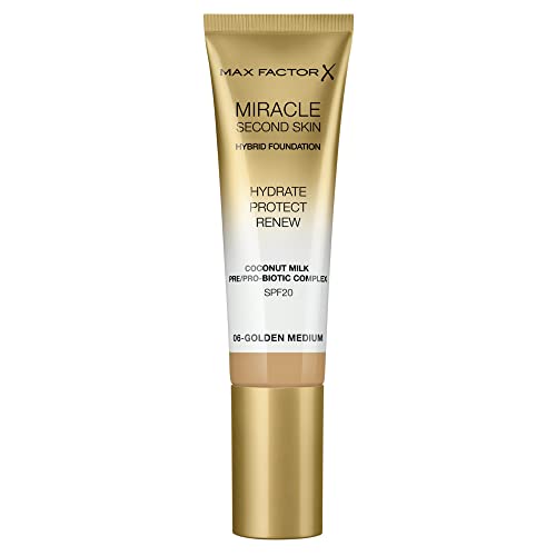 Max Factor Miracle Touch Second Skin Found.spf20 #6-golden Medium 30 Ml image 5