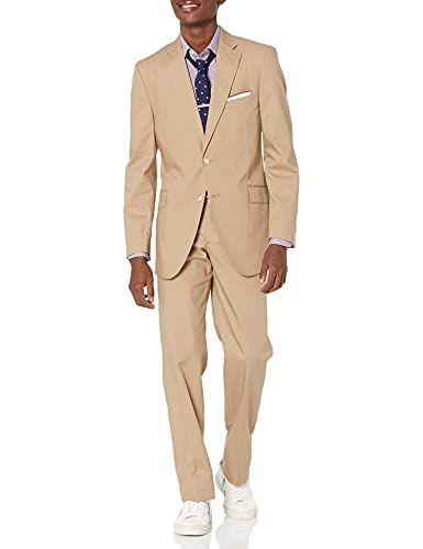 Men's Irons Aim Active Inspired Movement Perfect Poplin Suit with Flex Lining