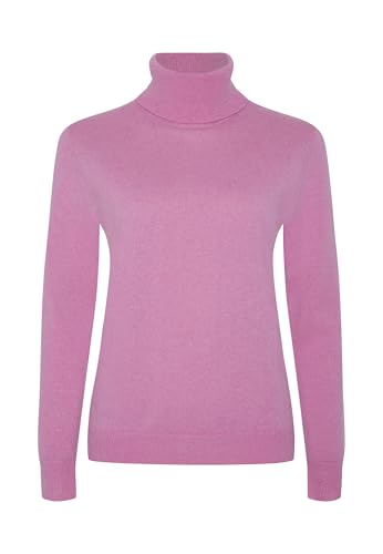 Image of Style & Republic Women's 100% Cashmere Slim Turtleneck Pullover Sweater