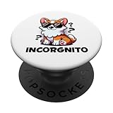 Photo Gallery incorgnito divertente carino kawaii corgi in incognito gioco di parole popsockets popgrip adesivo Photo Gallery incorgnito divertente carino kawaii corgi in incognito gioco di parole popsockets popgrip adesivo