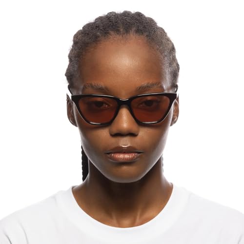 Le Specs Unfaithful Sunglasses Black/Cinnamon Tint4