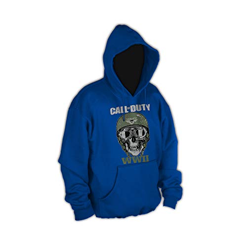 Acokaia Sudadera Call of Duty WWII niño (Azul, 10 años)