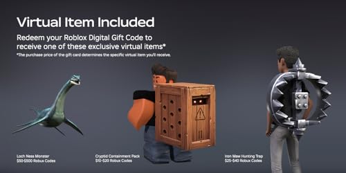 image for Roblox Digital Gift Card - 1,000 Robux [Includes Exclusive Virtual Ite