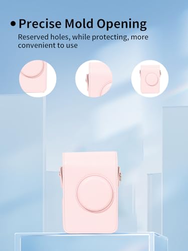 Funda para cámara Fujifilm Instax Mini EVO rosa miniatura 5
