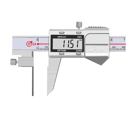 Calibrador digital de espesor para pared de tubo 0-150 mm miniatura 1