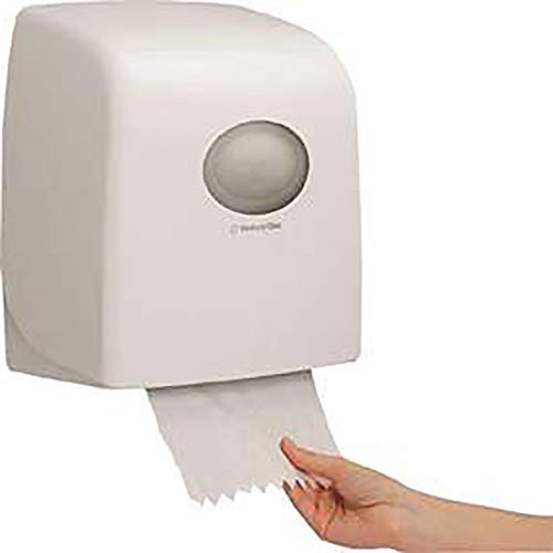 Kimberly-Clark ® Aquarius Slimroll Hard Roll White Paper Towel Dispenser 69530 (34.3 cm x 31.8 cm x 19.1 cm)