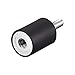 sourcing map M6 Stecker Buchse Gummilager Stoßdämpfer für Motor Generator Kompressor Garage Umkehrosmosepumpe Schlagluftgenerator Autospulen D20mmxH25mm