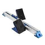 Dsmsseym Track and Field Starting Block, Lightweight Aluminum Sprint Starter with 21-Position Adjustable Foot Pedals, 6 Pedal Angles, Anti-Slip Spikes for Runners, Athletes, Coaches - Blue