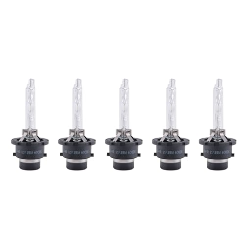 Ampoules D4S 6000K xénon phare DHI lot de 5 pour visibilité maximale