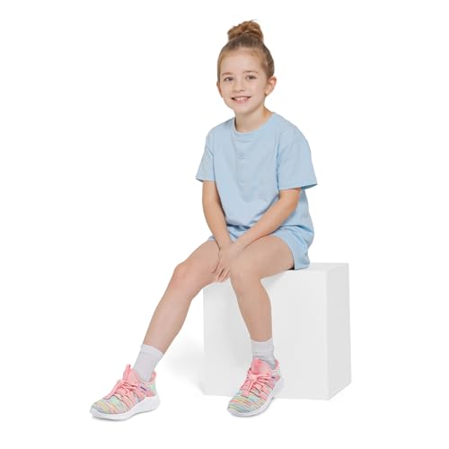 Chaussures de tennis filles légères RUNSIDE anti-fatigue à lacets - 2