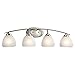 Kichler 45120NI Calleigh Bath 4-Light, Brushed Nickel