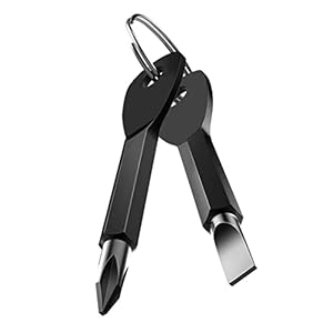 ROSTIVO Screwdriver Keychain Pocket...