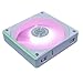 Lian Li UNI Fan CL120 ARGB PWM Fan - Single Pack (Reverse Blade) - 2.4 GHz Wireless Signal RGB & PC Case Fans Control - Daisy-Chain - Low Noise - Controller NOT Included &Required - White (12RCL1W1W)