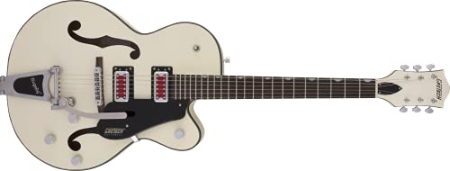 GRETSCH エレキギター G5410T Electromatic®"Rat Rod" Hollow Body Single-Cut with Bigsby®, Rosewood Fingerboard, Matte Vintage White