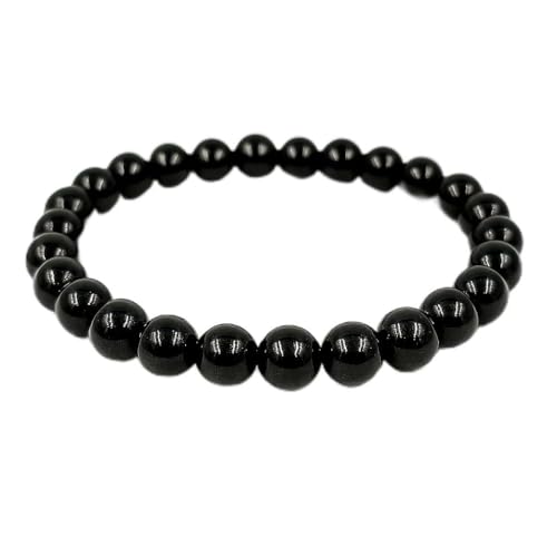 Natural Stone Healing Bracelet – 8mm Beaded Stretch Crystal Jewelry for Men & Women – Calming & Chakra Energy