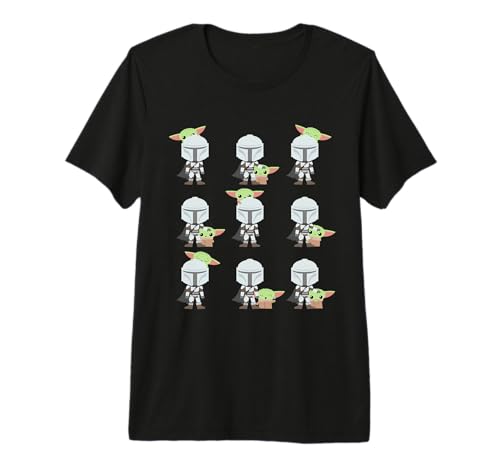 T-shirt Premium Star Wars The Mandalorian pour fan de Grogu