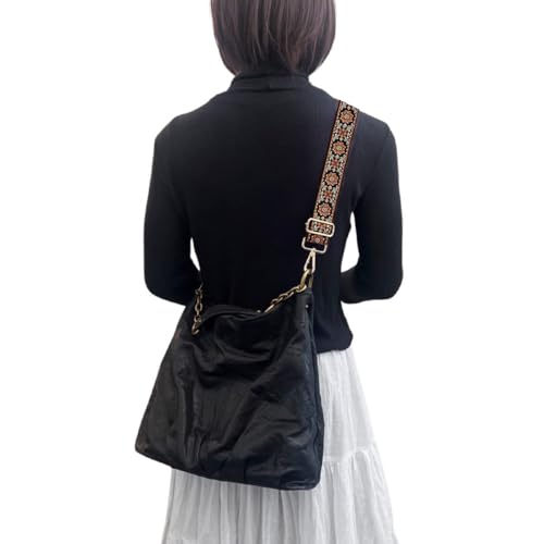 Image of Purse Strap Replacement Wide Adjustable Crossbody Shoulder Strap Guitar Straps for Handbags