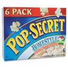 Pop Secret Homestyle 6 pk Microwave Popcorn 21 oz