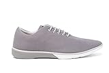 muroexe  Muroexe Oasis Dark Grey - Zapatillas Casual Diseño Minimalista - Transpirable - Horma Estrecha (Oasis Gris - 44)