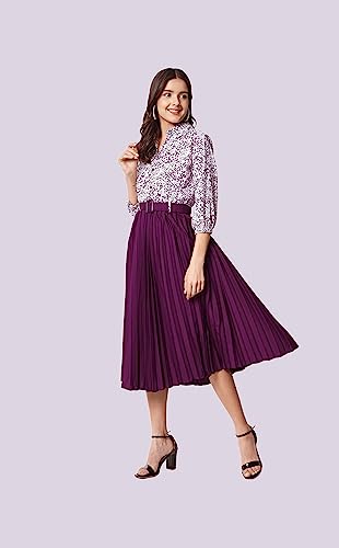 Image of ZWERLON Girl's A-line Midi Dress