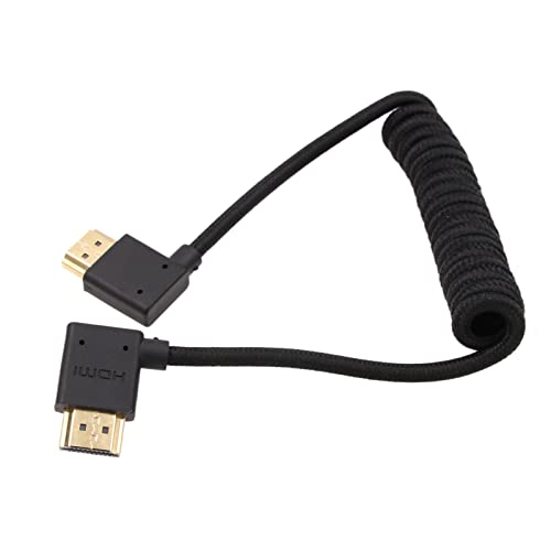 HangTon HDMI 4K 120p 8K Cable for Atomos Ninja V Portkeys FEELWORLD Monitor Sony A7Siii A7RV A7IV FX30 Canon C300 C500 Lumix S5II Nikon Camera Right Type A HDMI 2.1 - Image 4
