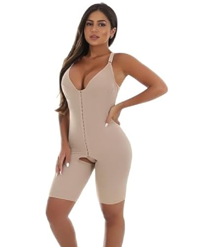 Cinta Modeladora Zero Barriga Cirúrgica Afina Define Alta (BEGE, P)