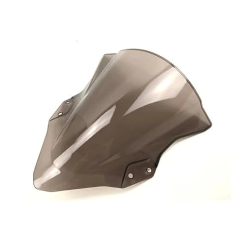 Extension pare-brise double bulle moto réduction turbulences pour EX400 2018-2023